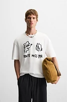 T-SHIRT IMPRIMÉ COMBIN