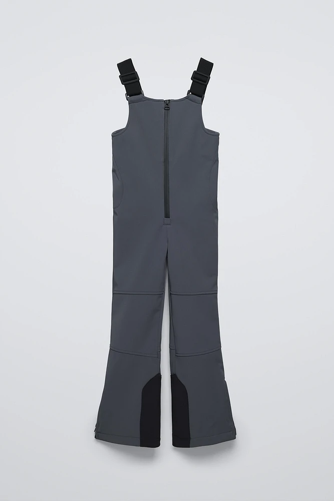 WATER RESISTANT AND WINDPROOF RECCO® SYSTEM SUSPENDERS JUMPSUIT SKI COLLECTION