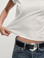 T-shirt à manches courtes 100 % coton