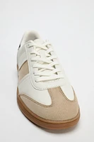 CONTRAST ATHLETIC SNEAKERS