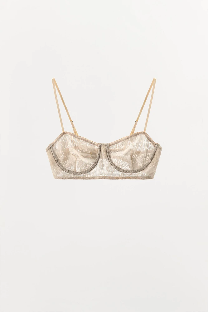 LACE UNDERWIRE BRA