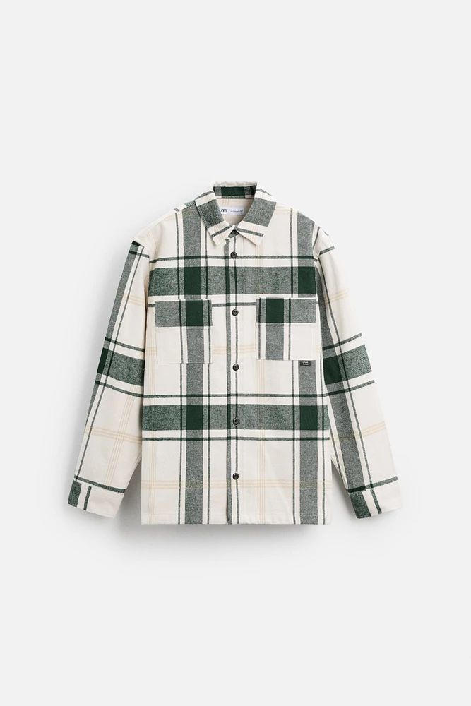 PLAID FLANNEL SHIRT