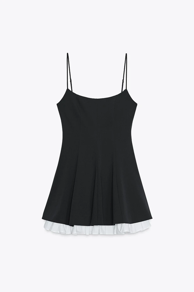 TRIM SHORT DRESS