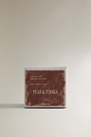 (230 G) PEAR & TONKA SCENTED CANDLE