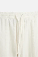 JACQUARD STRIPED PANTS