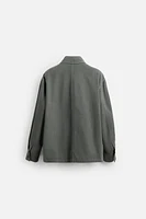 LINEN - COTTON POCKET JACKET