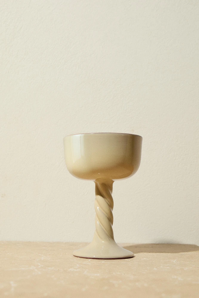 VERRE TERRE CUITE TRESSÉE