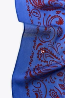 FOULARD IMPRIMÉ MIROIRS