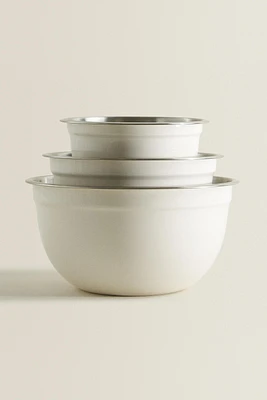 STACKABLE KITCHEN MIXING BOWL