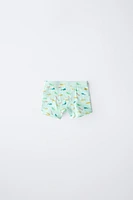 3-6 ANS/ LOT DE CINQ BOXERS REQUINS