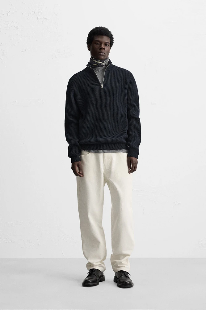 STRAIGHT FIT CORDUROY PANTS