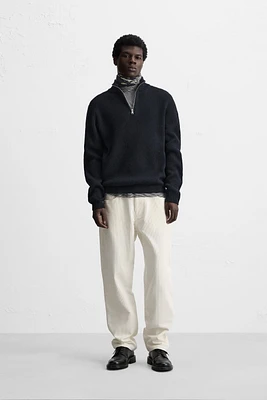 STRAIGHT FIT CORDUROY PANTS