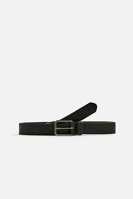 CEINTURE EN CUIR CRAQUELÉ