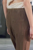 100% LINEN PANTS ZW COLLECTION