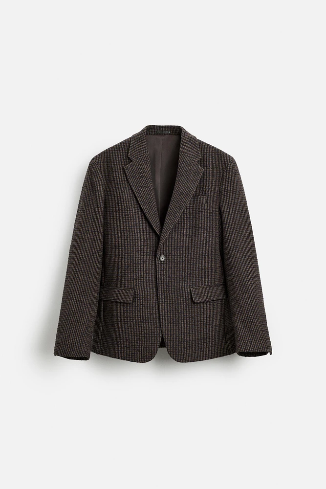 BLAZER PIED-DE-POULE