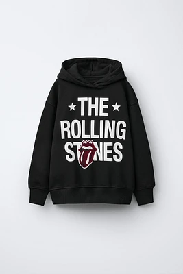 ROLLING STONES © RHINESTONE HOODIE