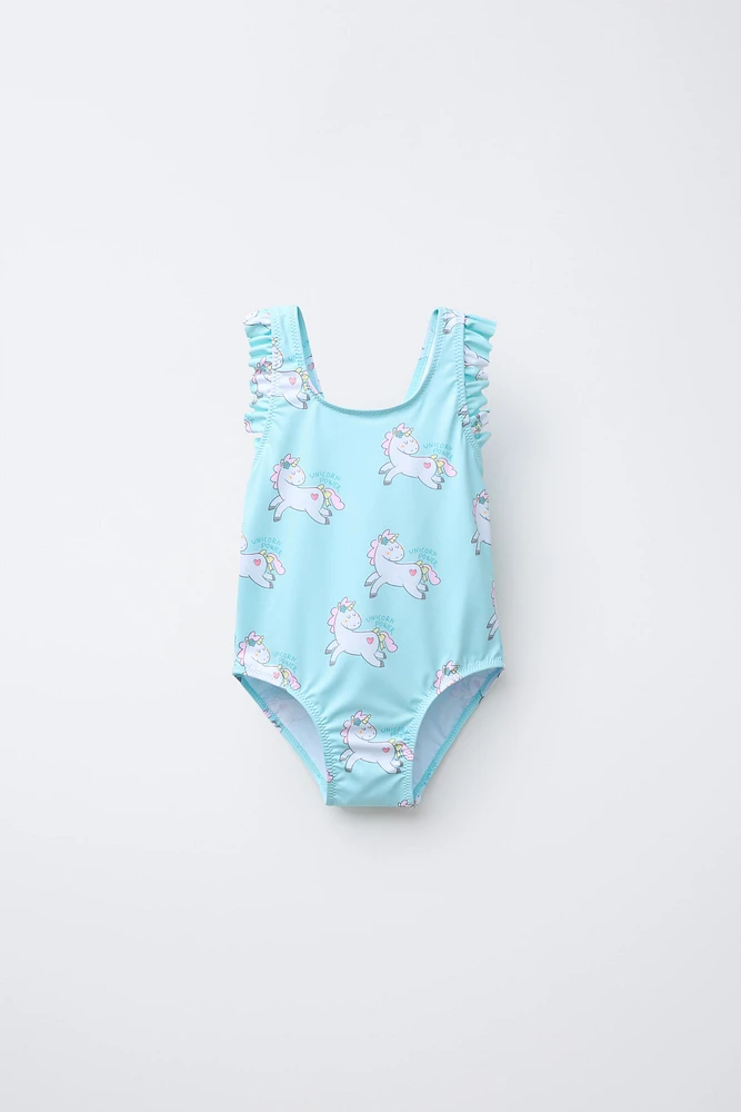 1-6 ANS/ MAILLOT DE BAIN LICORNES