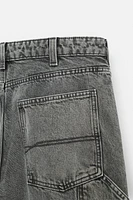 PANTALON DÉLAVÉ AVEC POCHE CARPENTER