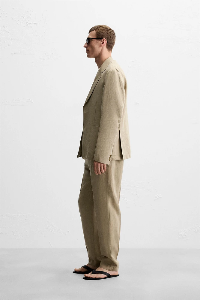 PANTALON DE COSTUME DÉLAVÉ