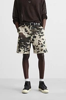 ANIMAL PRINT SHORTS