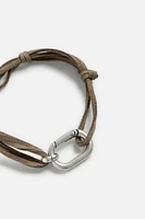 BRACELET COMBINÉ MATIÈRE SYNTHÈTIQUE