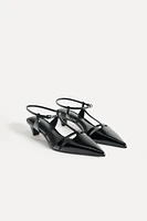 LEATHER KITTEN HEELS 50TH ANNIVERSARY