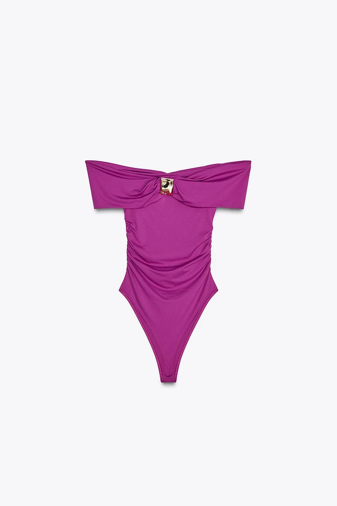 BODY BANDEAU EN POLYAMIDE