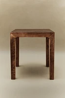 TABLE D’APPOINT BOIS FONCÉ