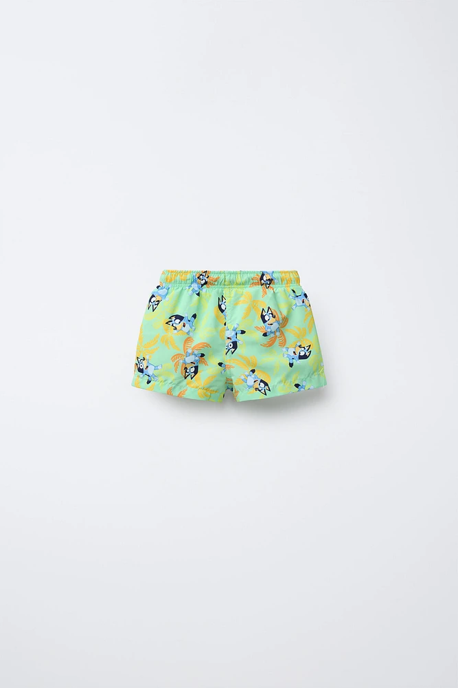 2-6 YEARS/ BLUEY © LUDO STUDIO SWIM SHORTS
