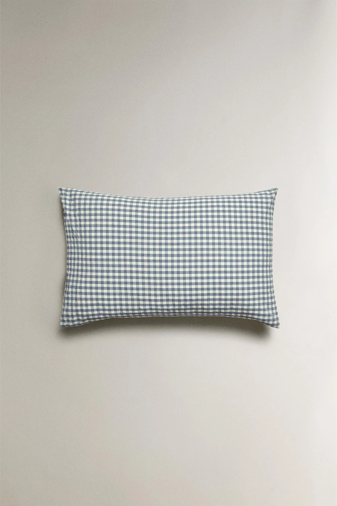 TAIE D’OREILLER COTON VICHY