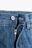 TRF MID-RISE STRAIGHT BAGGY JEANS