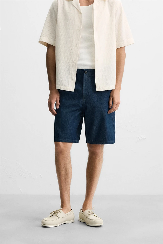 BERMUDA EN DENIM RELAXED FIT