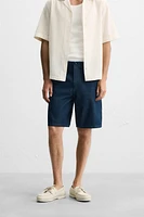 BERMUDA EN DENIM RELAXED FIT
