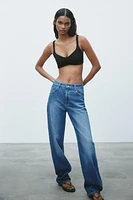 INTERLOCK CROP TOP