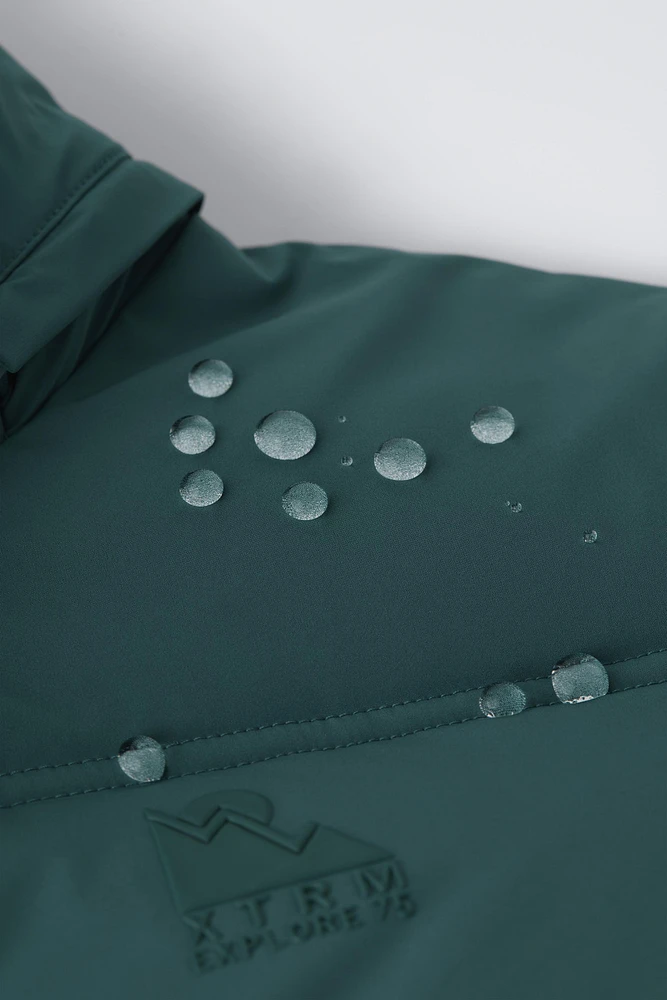 RECCO® SYSTEM WINDPROOF AND WATER REPELLENT DOWN JACKET SKI COLLECTION