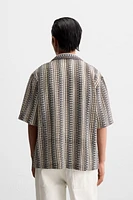 GEOMETRIC JACQUARD SHIRT