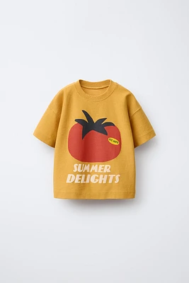 T-SHIRT ÉPAIS TOMATE