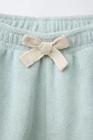 SIDE STRIPE TERRY SHORTS
