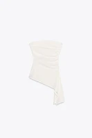 HAUT BUSTIER À TEXTURE