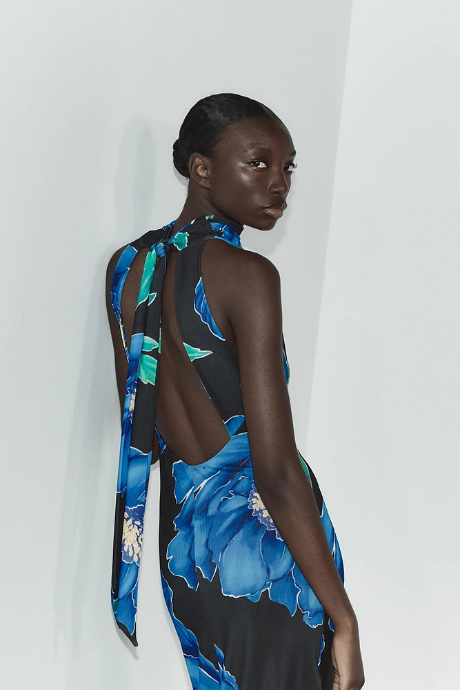 ROBE FLUIDE IMPRIMÉE