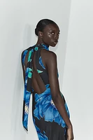 ROBE FLUIDE IMPRIMÉE