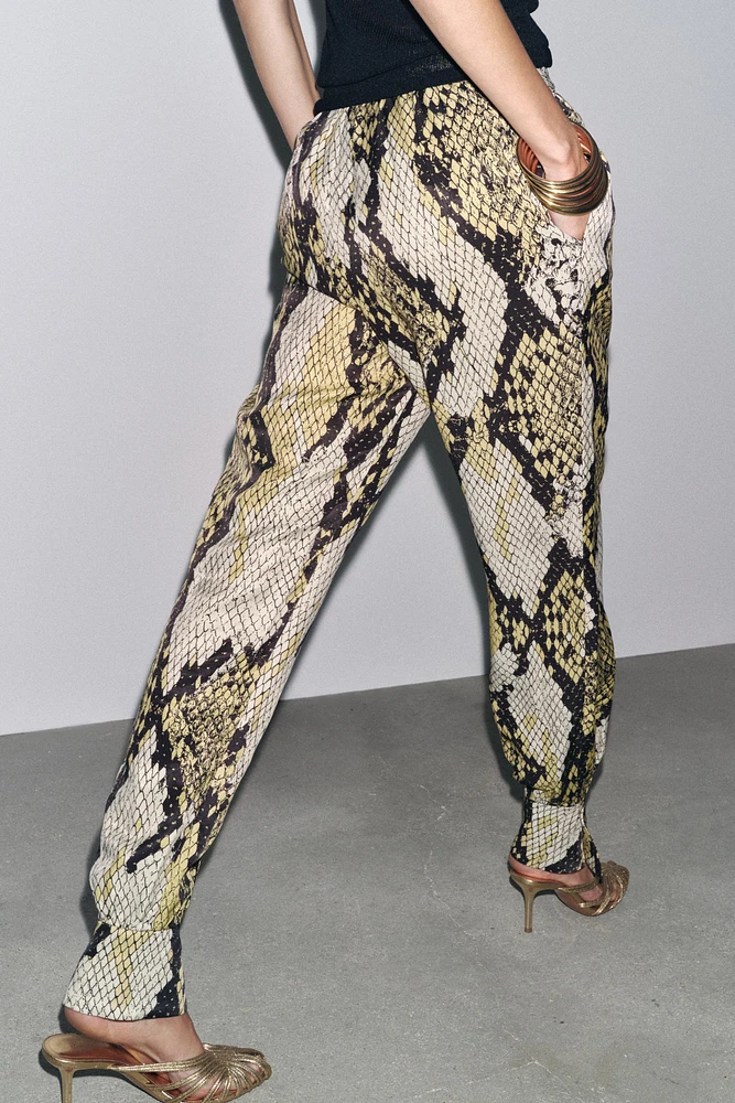 PANTALON IMPRIMÉ ANIMAL ZW COLLECTION