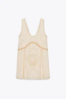 ZW COLLECTION EMBROIDERED DRESS