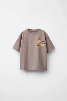 SURF PRINTED GARMENT DYE T-SHIRT