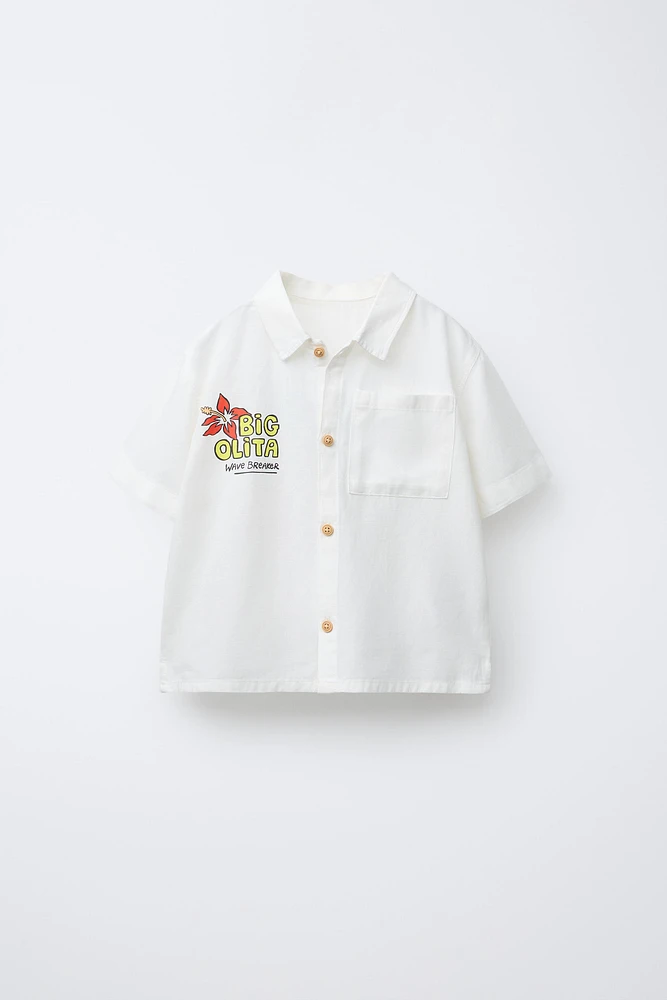 CHEMISE IMPRIMÉE SURF