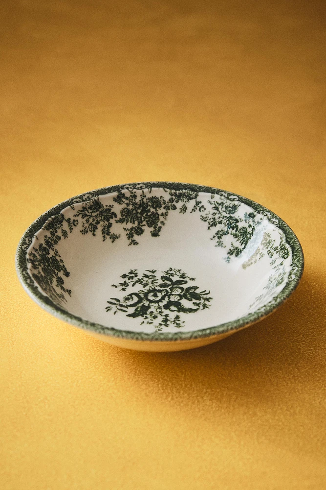 BOL FAÏENCE FLORAL