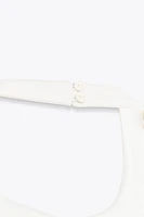 ROBE COURTE HALTER GODETS