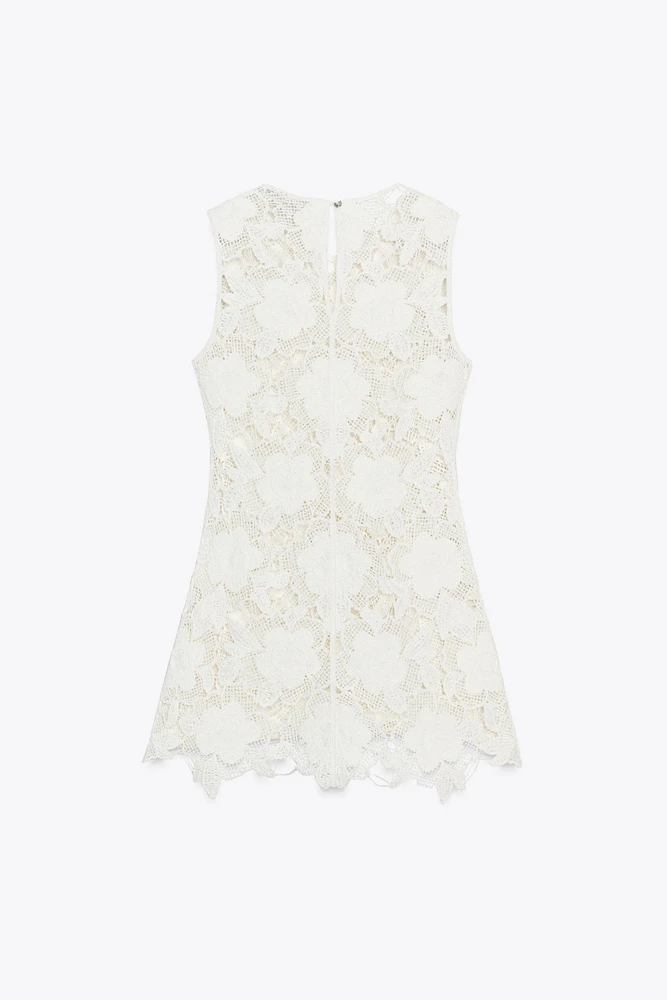 ROBE CROCHET FLEUR