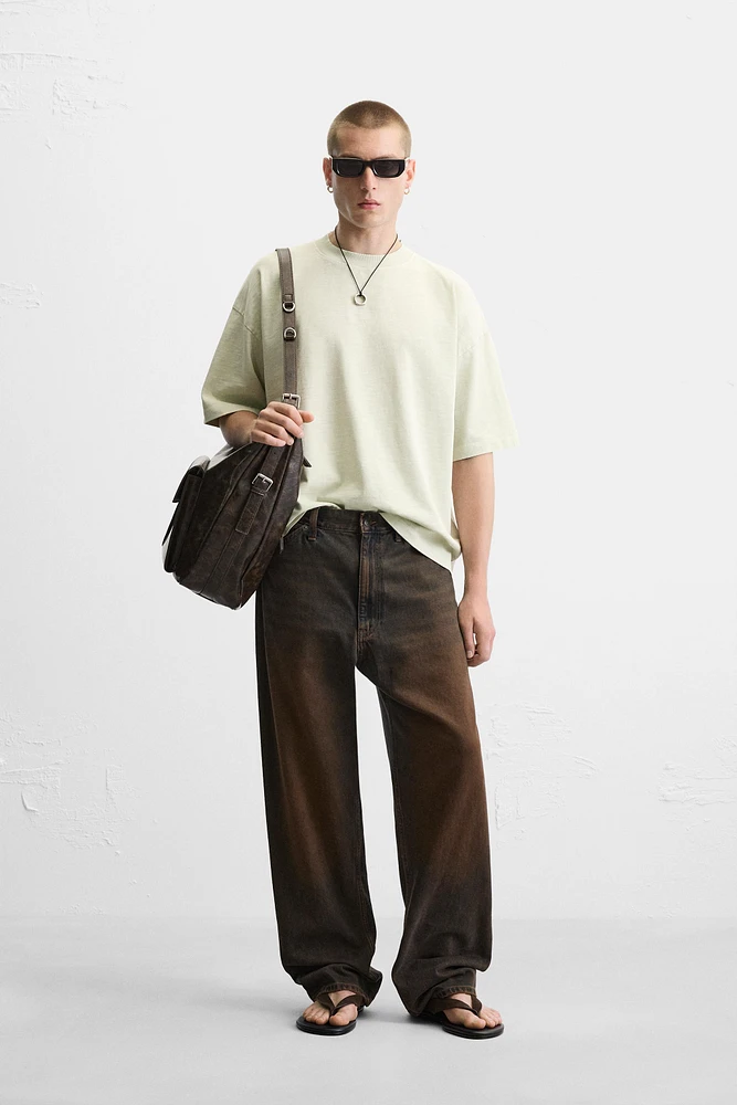 T-SHIRT BOXY DÉLAVÉ