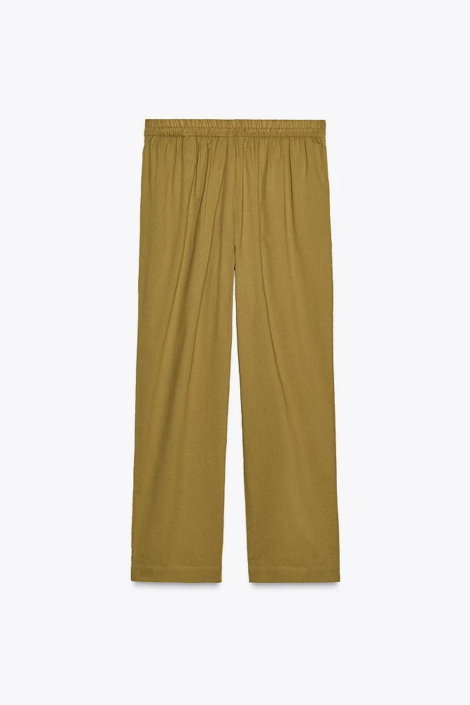 PANTALON À PINCES COLLECTION ZW